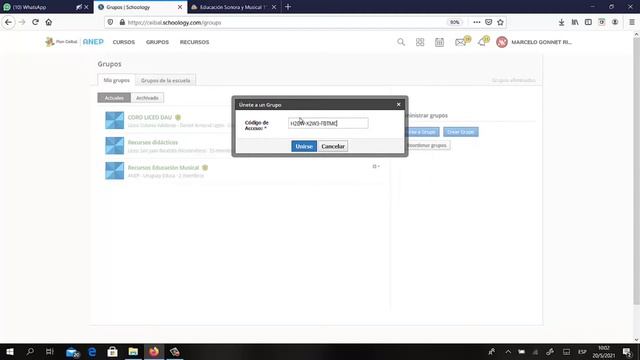 Uso de recursos de Educación Musical del Portal Uruguay Educa en CREA смотреть онлайн