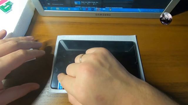 Наклейка защитного стекла на планшет или телефон. Как наклеить защитное стекло с АлиЭкспресс? смотреть онлайн