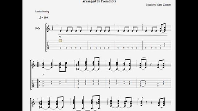 Pirates Of The Caribbean For Guitar - Arranged By Tremolots For Advanced Players