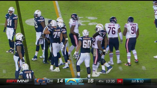 San Diego Chargers - Chicago Bears 09.11.15_0247 смотреть онлайн