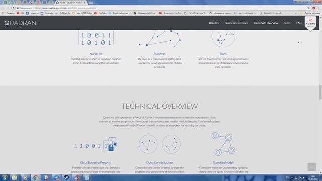ICO| Quadrant Protocol обзор смотреть онлайн