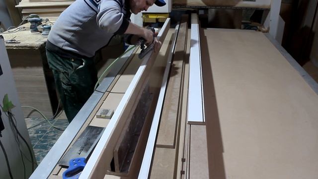 как сделать длинную обналичку и доборку из МДФ своими руками смотреть онлайн