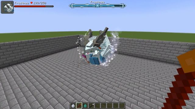 Frostmaw vs All Mutant Mobs | Mowzie`s Mod and All Bosses Mutants Mobs Fight смотреть онлайн