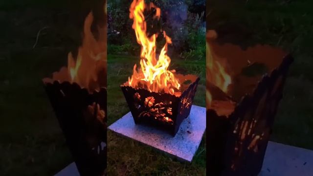 Красивый очаг для костра смотреть онлайн