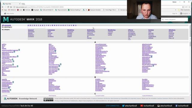 Lesson 1 - Maya scripting interface and how to use the mel command documentation. смотреть онлайн