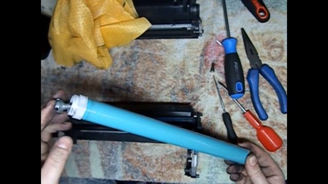 Как заправить картридж модель HP 05x 49a 53a 80a смотреть онлайн