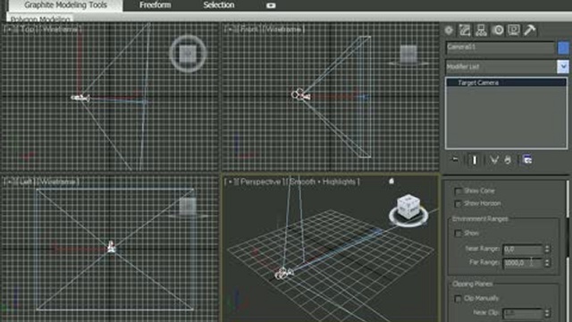 Линзы в 3DsMax 2010 смотреть онлайн