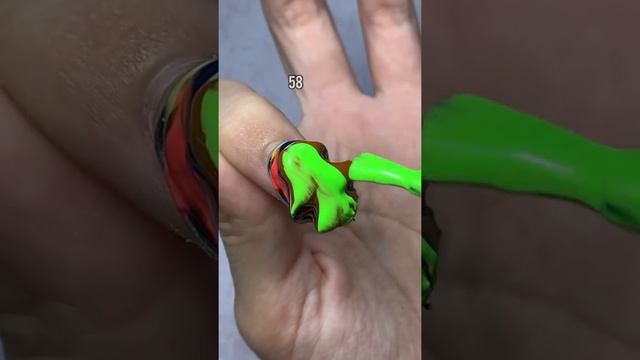 Как сделать лепешки на ногтях? Да легко? треш контент много слоев гель лака на ногтях ?? смотреть онлайн