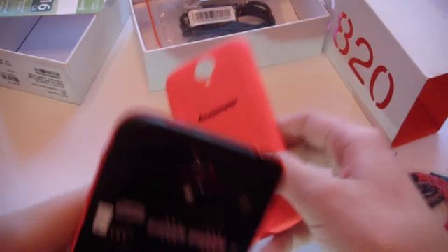 Посылка с Lenovo S820 4GB. С Китая. смотреть онлайн