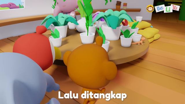 Cicak Cicak di Dinding 🦎 | Kartun Lucu | Lagu Anak Indonesia смотреть онлайн