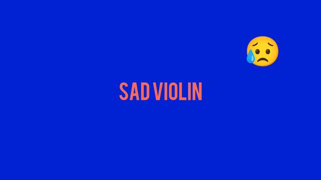 sad violin sound effect смотреть онлайн