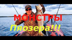 Монстры Пяозера 2024!!!