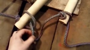 Веревочная лестница своими руками