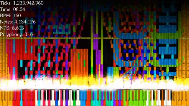 [Black MIDI] Unify - Beta 12 Revision 1 - 13.2 Million смотреть онлайн
