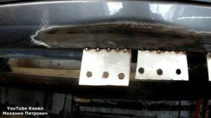 Как сделать ремонт порогов сваркой полуавтомат  Авторемонт