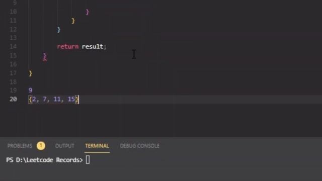 TwoSum LeetCode Problem In Java смотреть онлайн