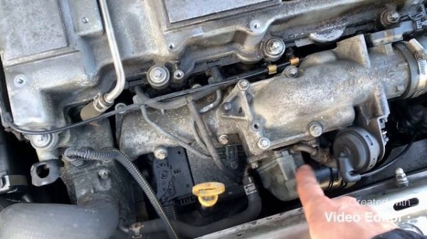 voyant moteur, perte de puissance, p0400 solution - opel 2.0 dti