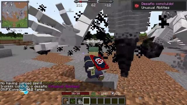 O Mod de Jujutsu Kaisen Atualizou e Lançou a Técnica Amaldiçoada do Geto!!Minecraft Java!! смотреть онлайн