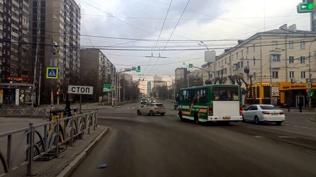 Екатеринбург - Маршрут 05_ ост Шаумяна до ост. Шварца метро Ботаническая ( 18. 04. 23 ) смотреть онлайн