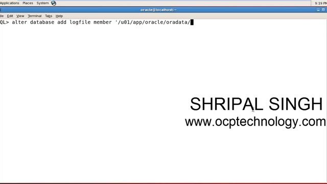 Oracle 11g Multiplexing Your Online Redo Log Files смотреть онлайн