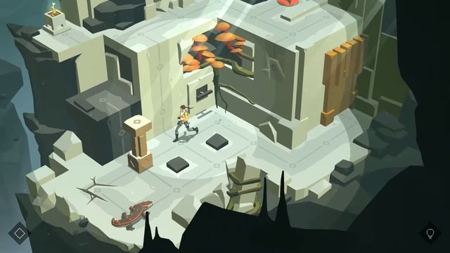 Lara Croft GO. 5 Побег. 1 Закрывающаяся Дверь