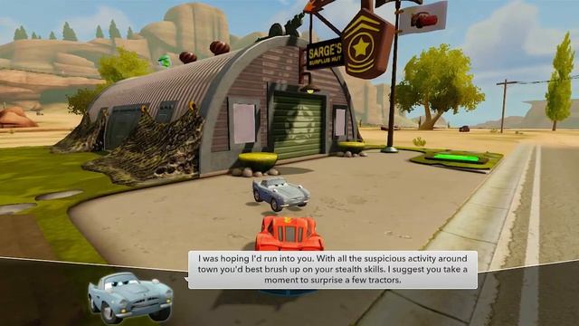 Disney Infinity Gameplay Walkthrough Part 13 - LIGHTNING MCQUEEN Cars Play Set World смотреть онлайн
