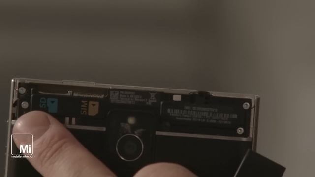 Blackberry Passport. Разрыв шаблона.