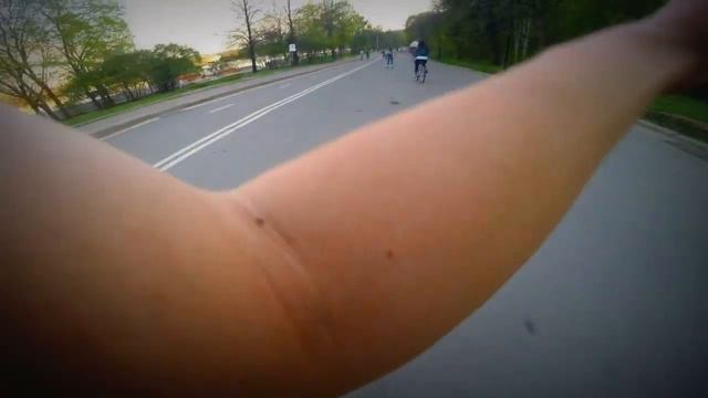 [Покатушки на роликах. Парк Горького] Short GoPro Video смотреть онлайн