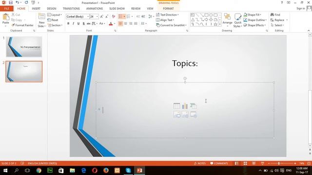 Creating a Presentation in PowerPoint 2013 смотреть онлайн