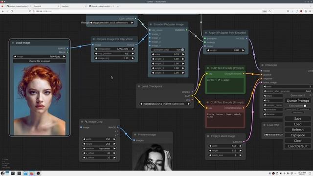 ComfyUI IPAdapter Advanced Features смотреть онлайн