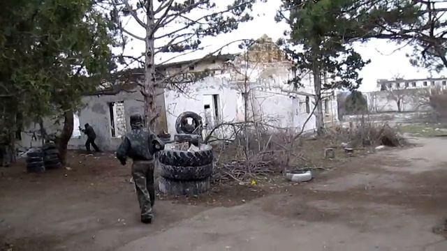 Пейнтбол-центр"Штурм" Севастополь Гимназия №10 8б класс смотреть онлайн
