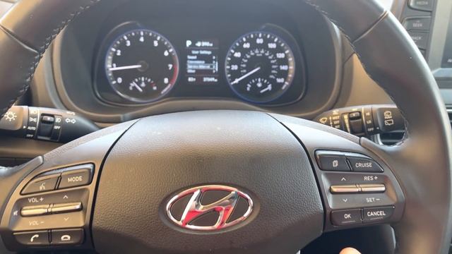 2021 Hyundai Kona   Service Interval Oil Light Reset
