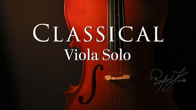 Minimalist Baroque Viola Solo | Classical Viola Music | Rafael Krux смотреть онлайн