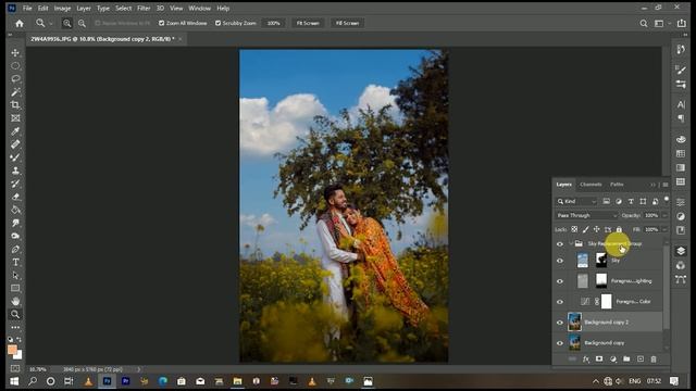 colour grading in photoshop cc 2021 // advance use of camera raw filter смотреть онлайн