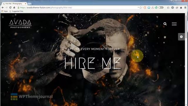 Avada photography theme - WordPress Theme смотреть онлайн