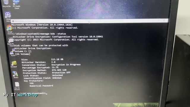 Interrupting Bitlocker Encryption process on a Computer смотреть онлайн