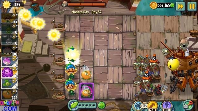 Plants vs Zombies 2 Final Boss - All Zomboss Modern Day vs Citron Fight! смотреть онлайн