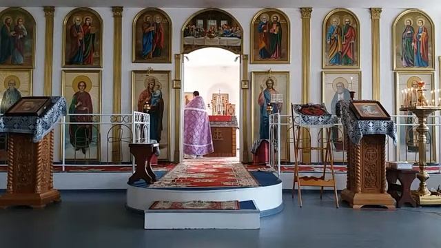 Литургия свт. Василия великого 4.04.2021г. смотреть онлайн