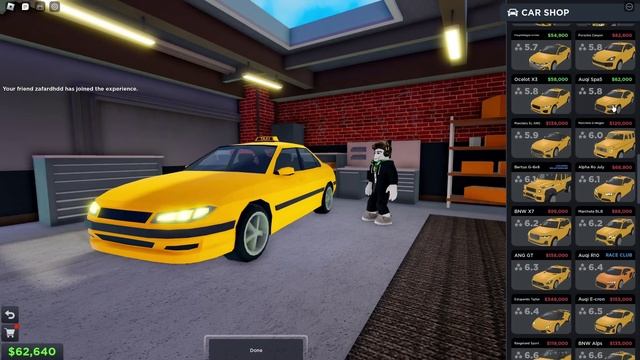 МЕН ӨЗІМЕ ЖАҢА МАШИНА САТЫП АЛДЫМ! TAXI BOSS - ROBLOX! ҚАЗАҚША РОБЛОКС смотреть онлайн