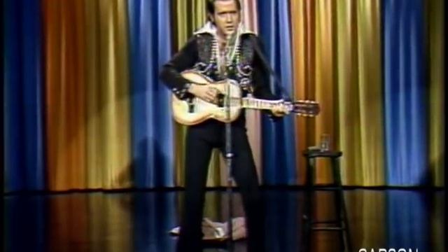 Andy Kaufman's Elvis Presley Impression | Carson Tonight Show смотреть онлайн