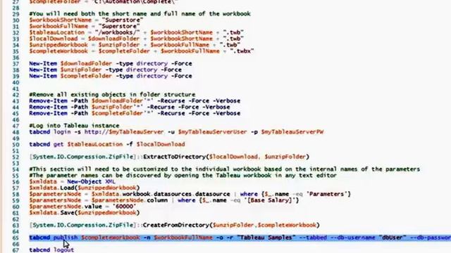 Tableau Dynamic Parameters смотреть онлайн