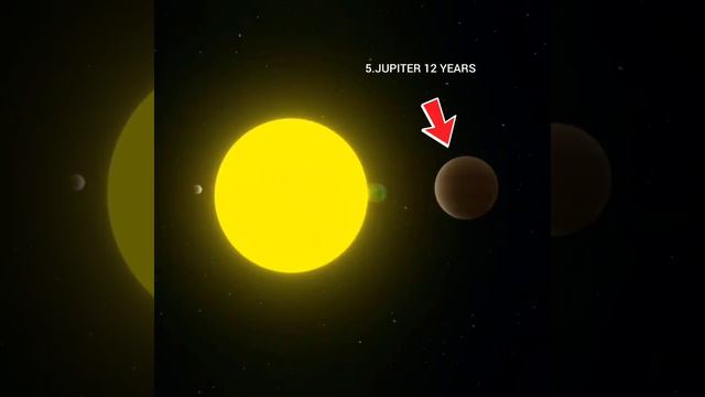 How long does it take each planet to orbit the sun? #plants #sun смотреть онлайн