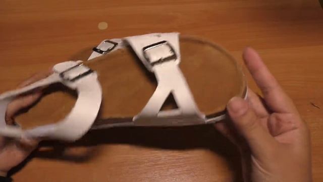 Женские кожаные сандали с пробковой подошвой с AliExpress Unboxing смотреть онлайн