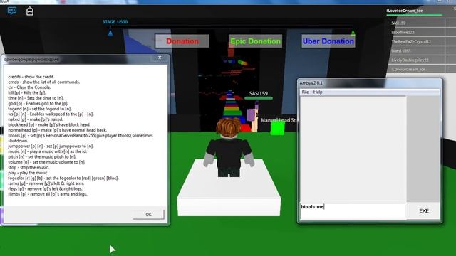 [GUI,Btools]Roblox/Exploit | AmbyV2 0.1 (NEW) Patched