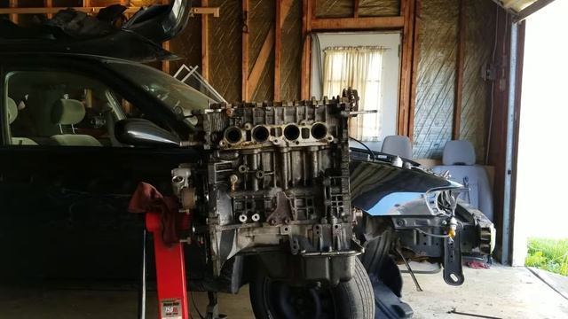 1zz-fe tear down with my son. смотреть онлайн