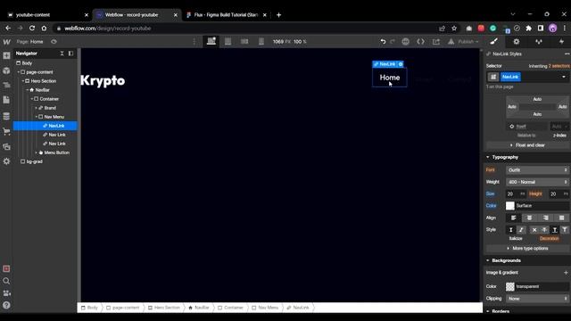 Build Landing Page - Figma to Webflow Tutorial (part 1) смотреть онлайн