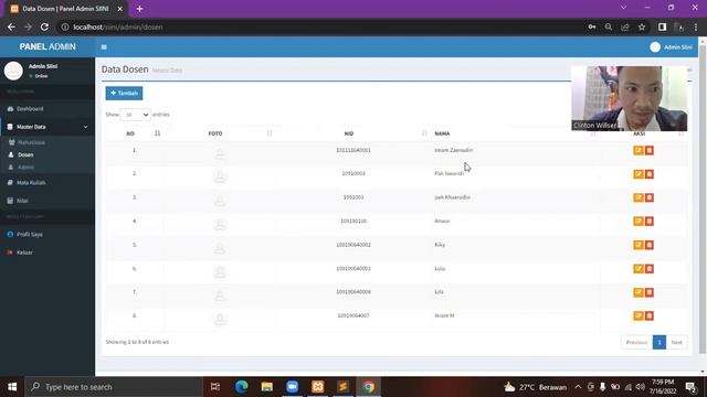 video input nilai mahasiswa oleh Clinton willser смотреть онлайн