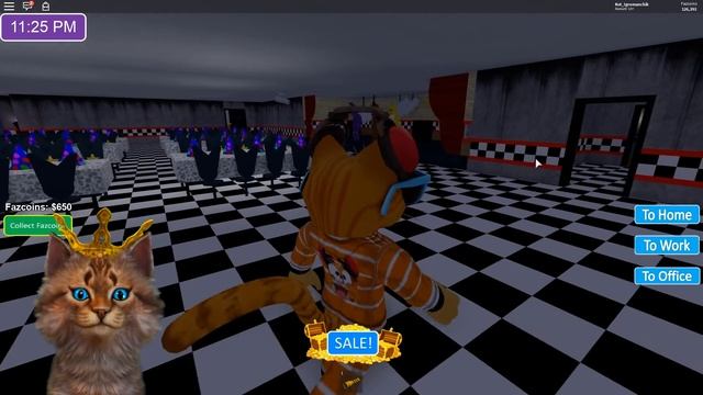 ПОКУПАЮ ГОЛДЕН ФРЕДДИ В СВОЮ ПИЦЦЕРИЮ ЗА 100.000! FNAF ROBLOX Freddy's Tycoon 3 смотреть онлайн