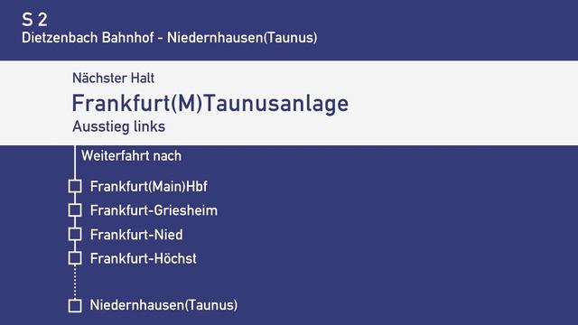 [S-Bahn Rhein-Main] Ansagen der S2 von Dietzenbach Bahnhof nach Niedernhausen (alt) смотреть онлайн