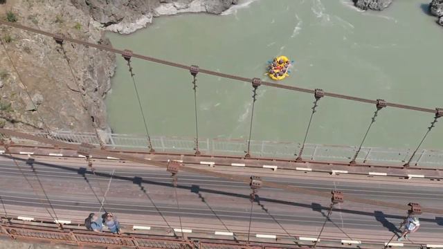 Порог Тельдекпень с квадрокоптера смотреть онлайн